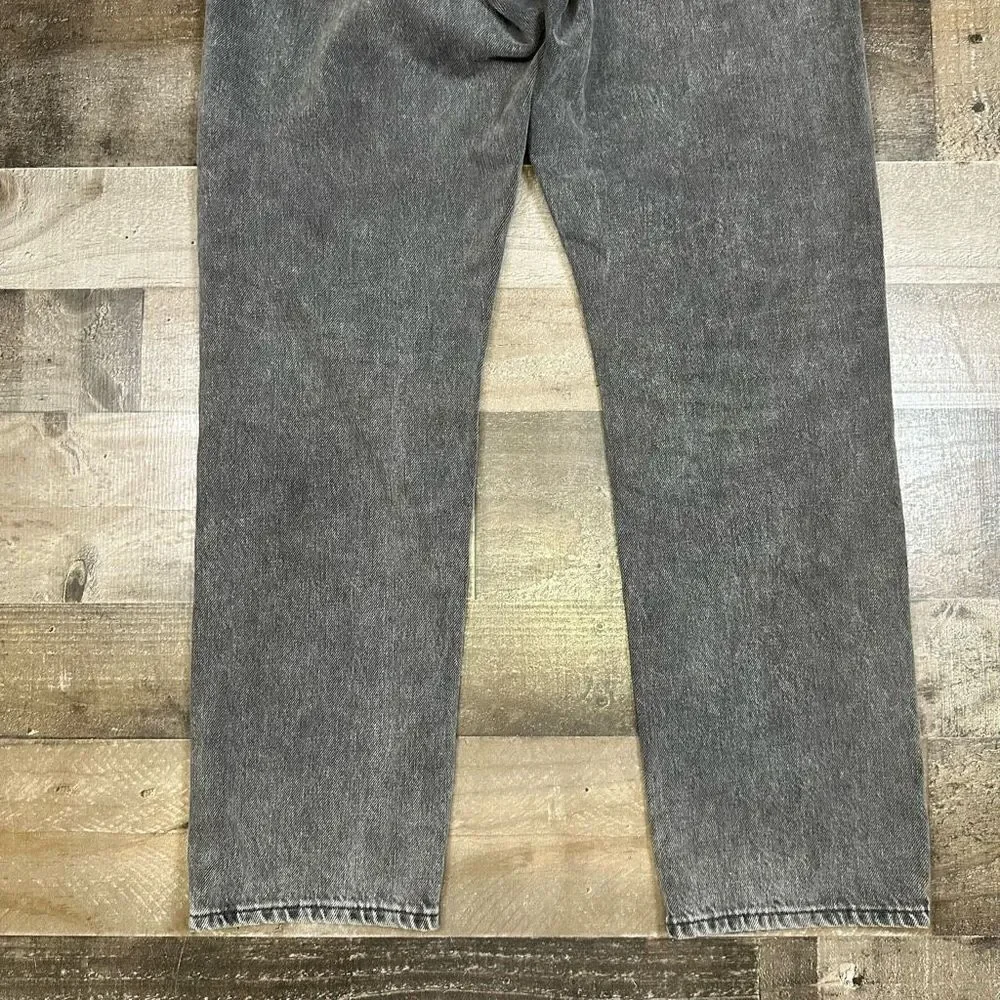 Frame Women’s Size 28 Le Slouch Pure Carpenter Jeans Black Dark Wash Low Rise - Picture 8 of 10